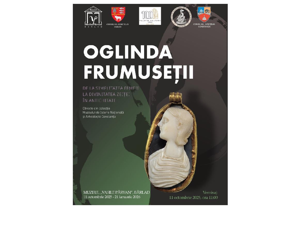 Expoziția „Oglinda frumuseții!” aduce feminitatea antichității la Constanța
