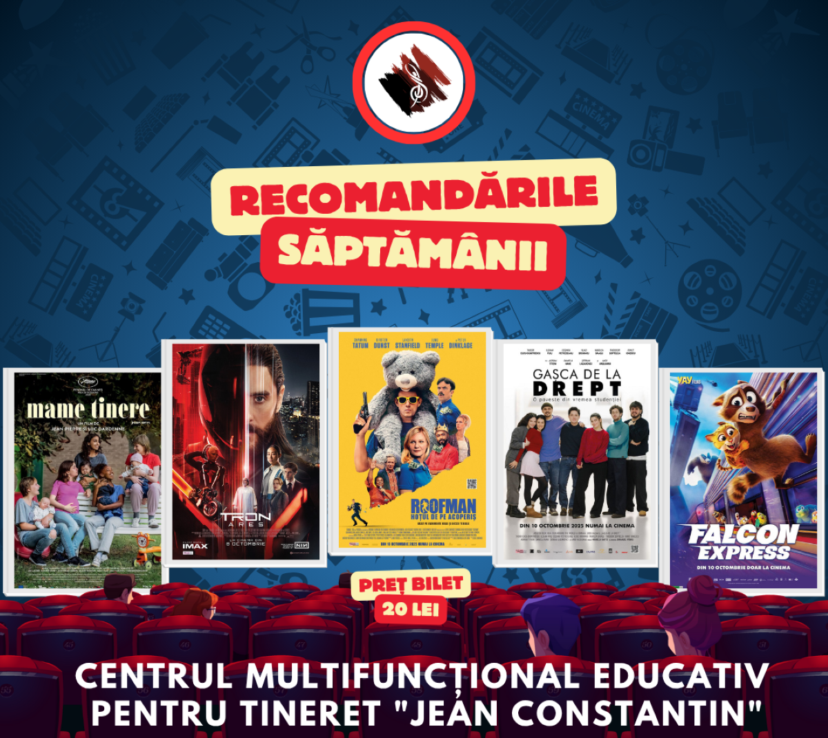 Patru filme cu premiera în România anunțate pentru 10 octombrie 2025