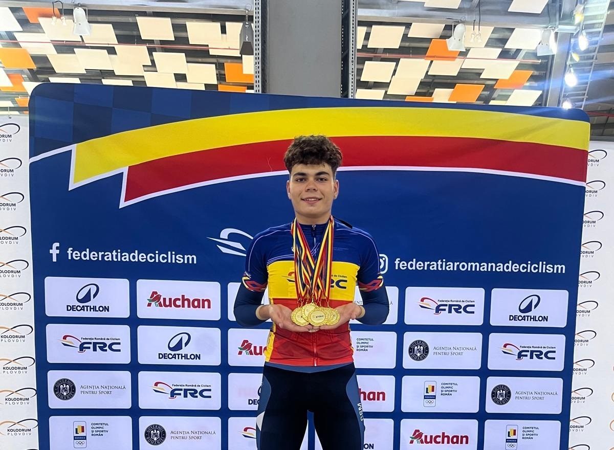 Matei George Paris, tânărul ciclist constănțean cu medalii naționale și internaționale