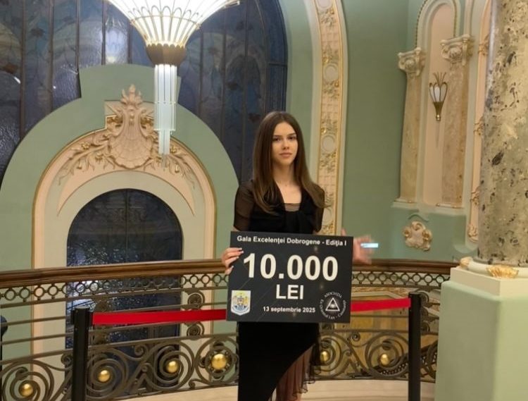 Ioana Butnariu, elevă de excepție din Constanța, premiată la olimpiada națională