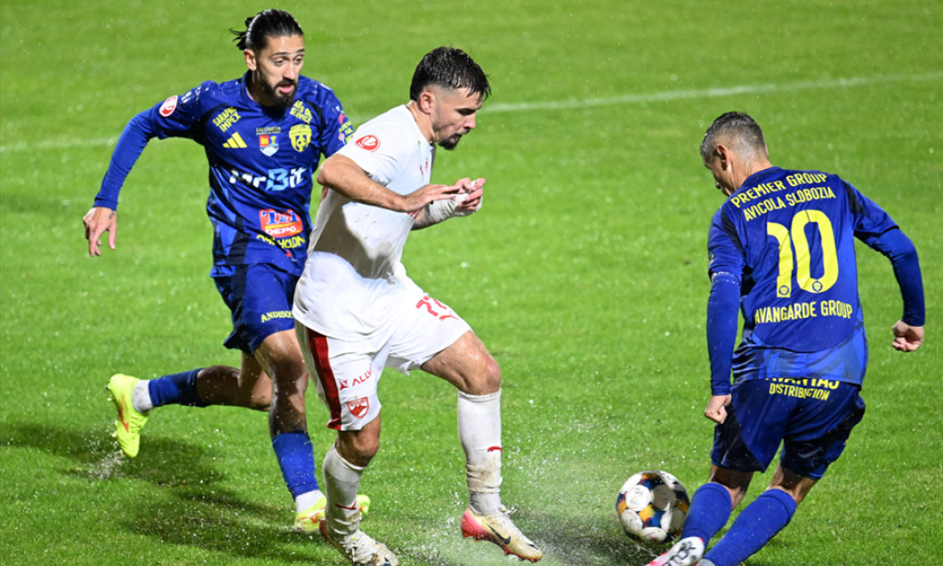 Unirea Slobozia pierde în fața lui Dinamo și întrerupe seria pozitivă din SuperLigă