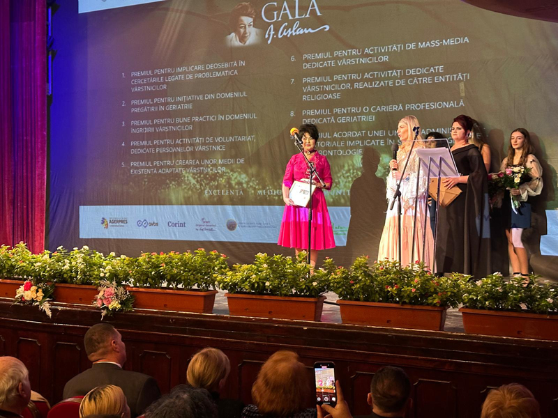 Gala Ana Aslan 2025, o celebrare a excelenței în geriatrie la Brăila