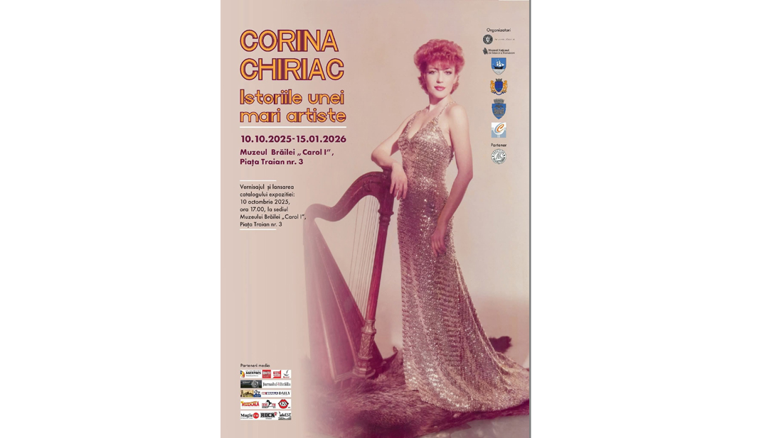 Expoziție dedicată Corinei Chiriac, cu obiecte și documente din familia artistei