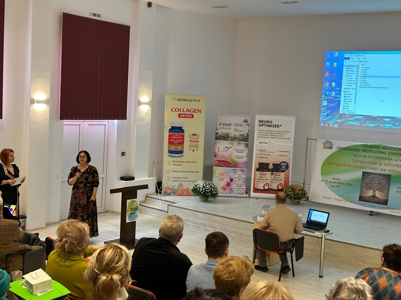 Conferință medicală la Brăila despre longevitate și provocările îmbătrânirii