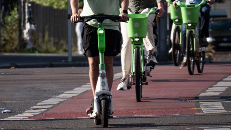 Proiect pentru permis obligatoriu la trotinete și biciclete electrice în România