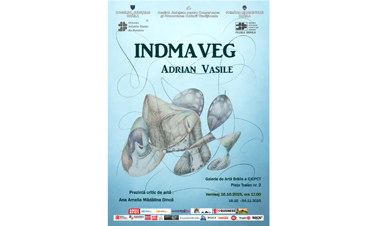 Expoziția de pictură și grafică „INDMA VEG” deschisă la Galeria de Artă din Brăila