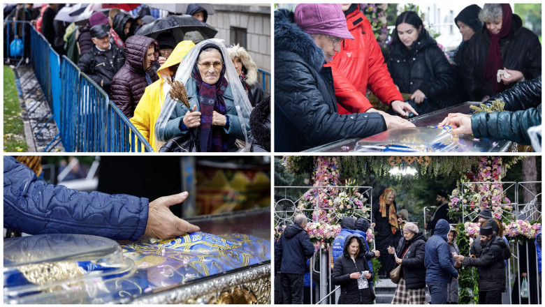 Zeci de mii de pelerini s-au închinat la racla Sfintei Parascheva din Iași