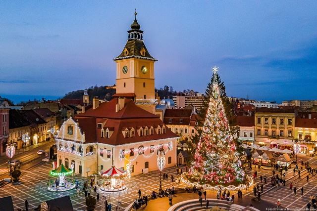 Târgul de Crăciun Brașov 2025 va avea loc din 30 noiembrie până în 11 ianuarie