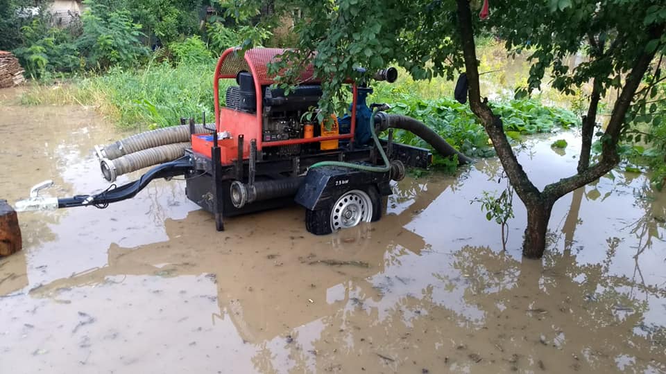 ISU Teleorman activează centrul de intervenție pentru monitorizarea inundațiilor în județ