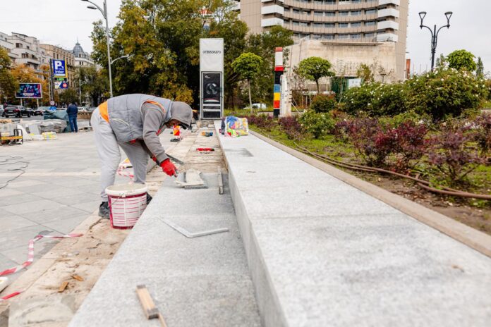 Primarul general interimar anunță reparații la trotuarele din centrul Bucureștiului