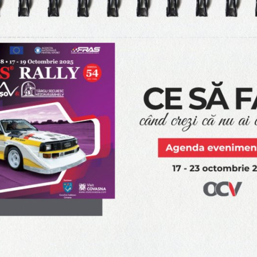 Targu Secuiesc găzduiește TESS Rally cu motoare și vot pentru Best of Sepsi 2025