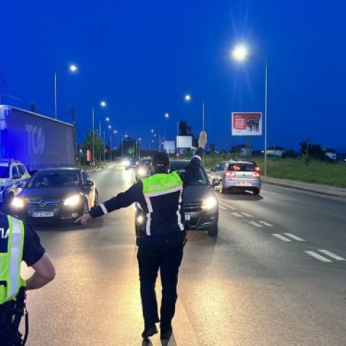 Poliția botoșăneană reține șoferi beți și sancționează o tânără cu autorizație expirată