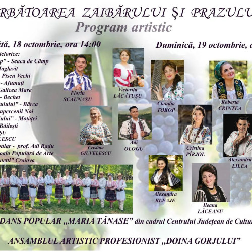 Sărbătoarea Zaibărului și Prazului readuce tradițiile autentice oltenești în centrul atenției