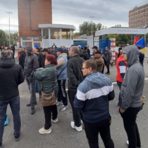 Protest al siderurgiștilor la Liberty Galați din cauza întârzierilor salariale