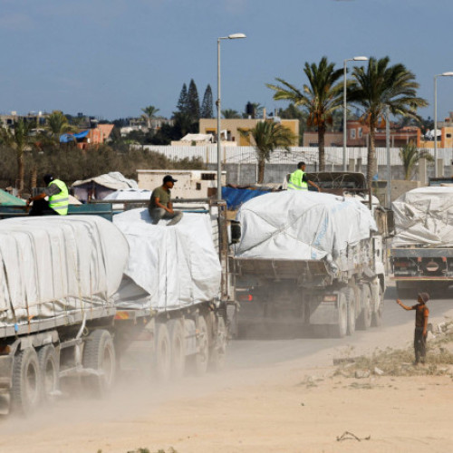 Ajutoarele umanitare în Gaza întârzie din cauza blocajelor la graniță