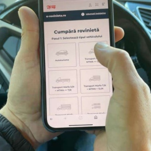 Șoferii nu pot plăti online rovinieta și peajul între 17 și 19 octombrie