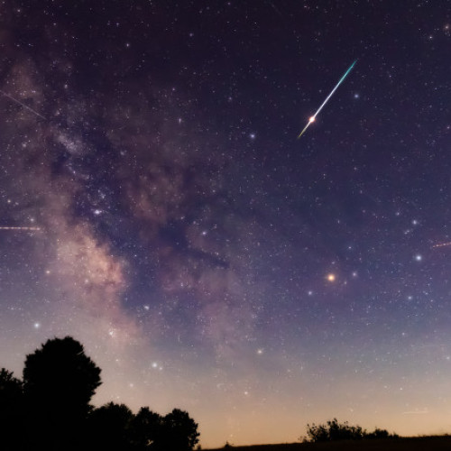 În octombrie se pot vedea până la 15 meteori pe oră din curentul Orionide