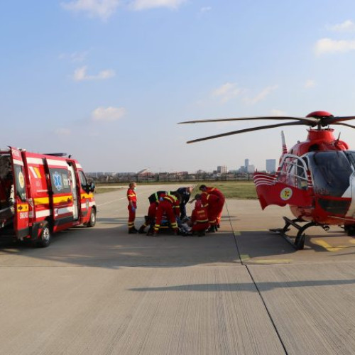 Bărbat rănit în explozia de pe Calea Rahovei transferat la spital din Austria