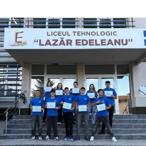 Elevii din Năvodari premiați pentru promovarea valorilor europene