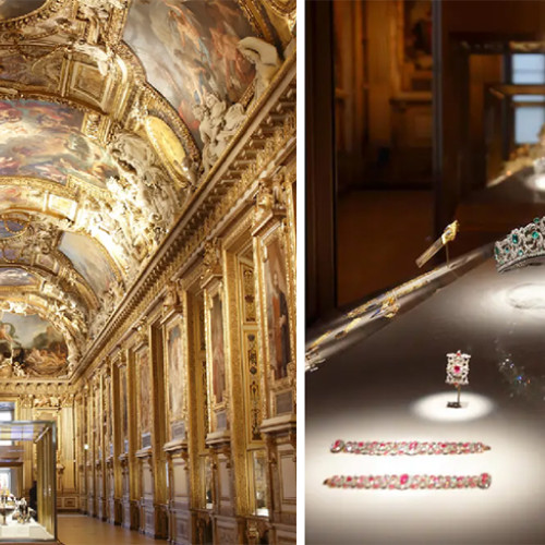 Hoți fură bijuterii valoroase din muzeul Luvru prin efracție la Paris