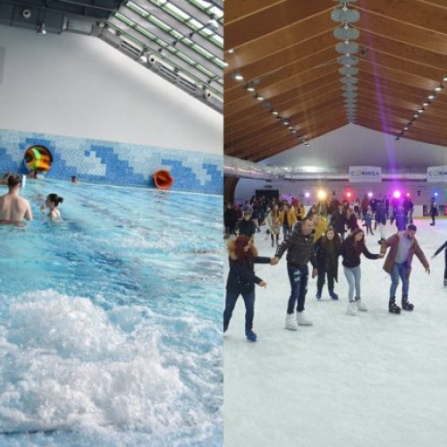 Elevii botoșăneni pot participa gratuit la înot și patinaj în proiectul „Școala la Cornișa”