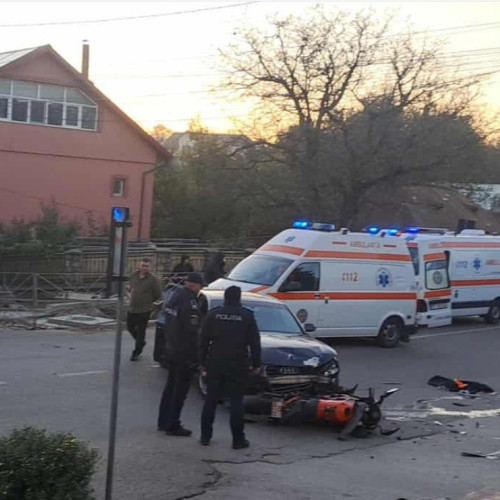 Doi adolescenți în stare gravă după un accident rutier la Darabani
