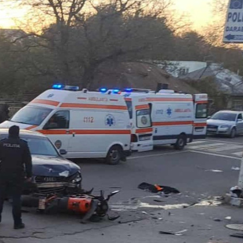 Accident grav la Darabani: procuror implicat într-un coliziune cu doi adolescenți