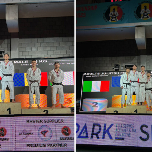 Denis Pavel aduce bronzul pentru CSM Sfântu Gheorghe la Europenele de Jiu-Jitsu