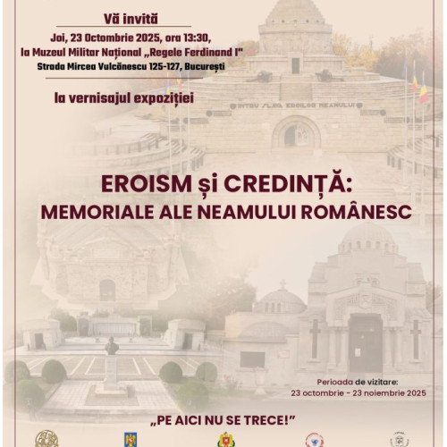 Fotoexpoziția „Eroism și Credință” marchează Ziua Armatei României la Muzeul Militar
