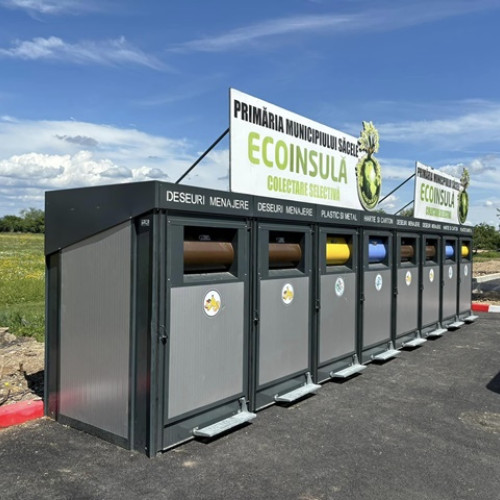 Brașovul va primi ecoinsule pentru colectarea separată a deșeurilor textile