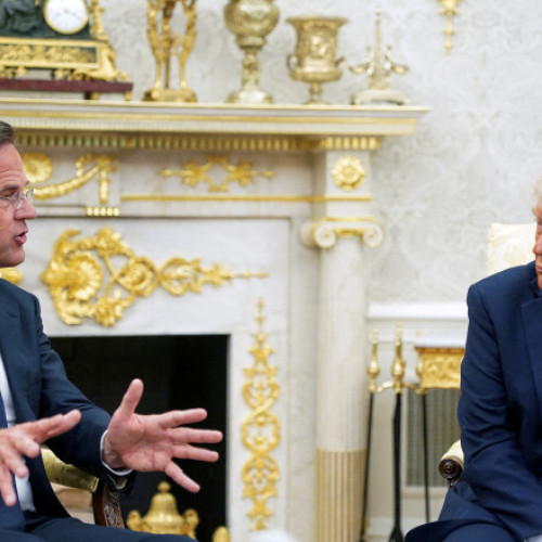 Secretarul general NATO discută cu Trump sprijinul pentru Ucraina și eforturile de pace