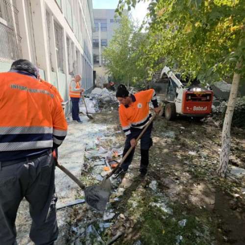 Lucrări de reparații și măsuri de siguranță în Sector 5 după explozia din Rahova