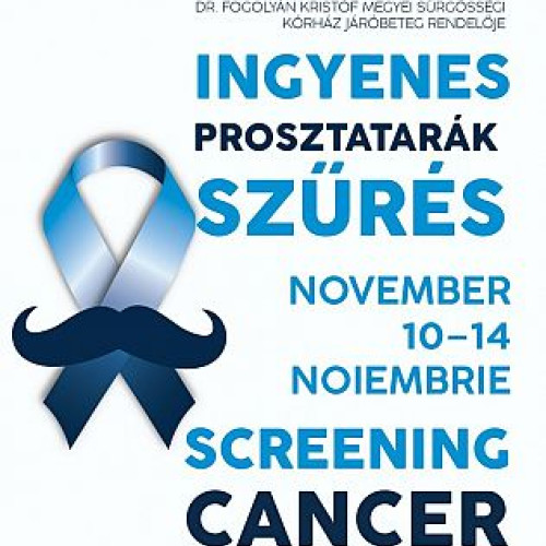 Program gratuit de screening pentru depistarea cancerului de prostată la Sfântu Gheorghe