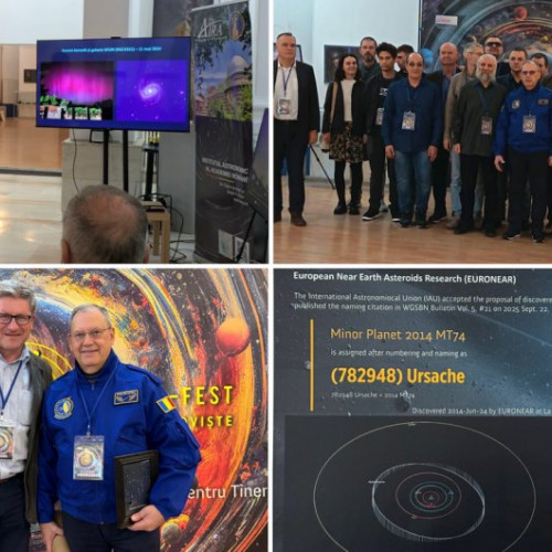 Un asteroid poartă numele unui covăsnean pasionat de astronomie