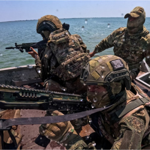 Sute de soldați ruși blocați în delta Niprului, vânați de drone ucrainene