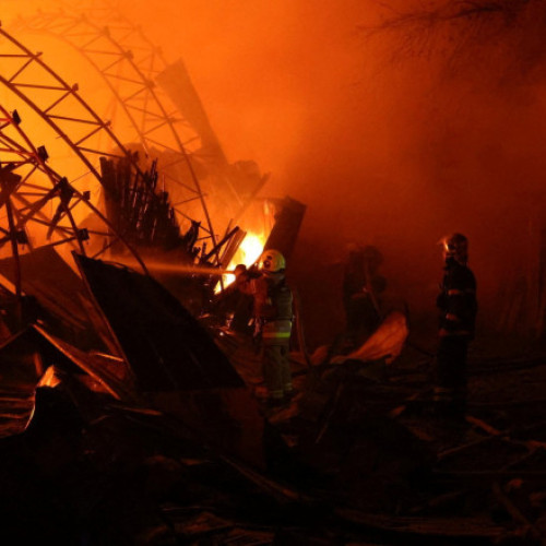 Rusia a lansat atacuri cu drone asupra capitalei Kiev pentru a doua noapte consecutiv