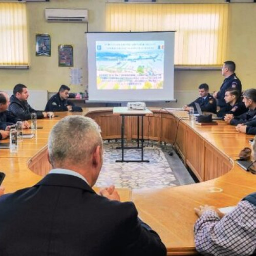 Exercițiu de simulare a inundațiilor pe râul Șușița în zona Mărășești