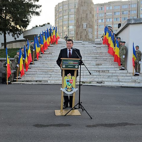 Sfântu Gheorghe marchează Ziua Armatei României printr-o ceremonie solemnă