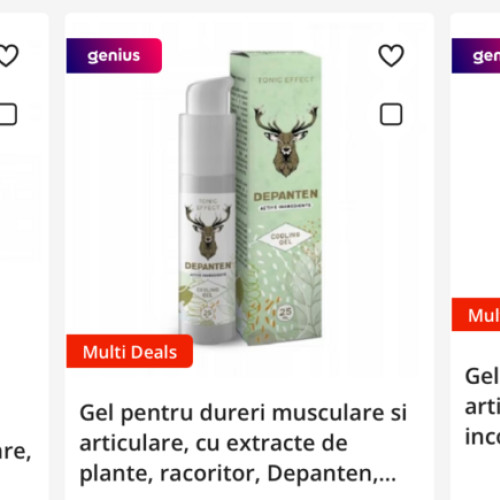 Un site fals promovează un gel românesc cu un așa-zis expert inventat