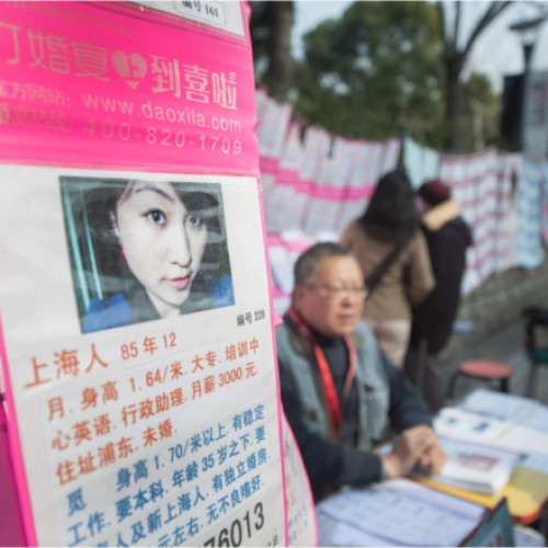 Părinții caută parteneri pentru copiii lor în piețele matrimoniale din China