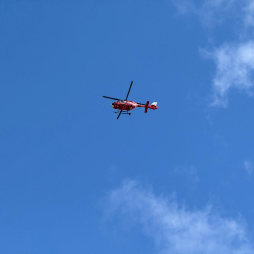 Bărbat în stare gravă, transportat cu elicopterul SMURD de la Botoșani la Iași