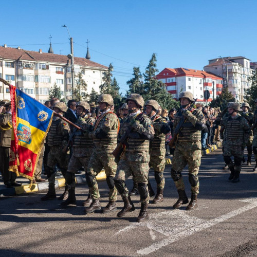 Armata Română sărbătorită la Botoșani prin ceremonii militare și religioase