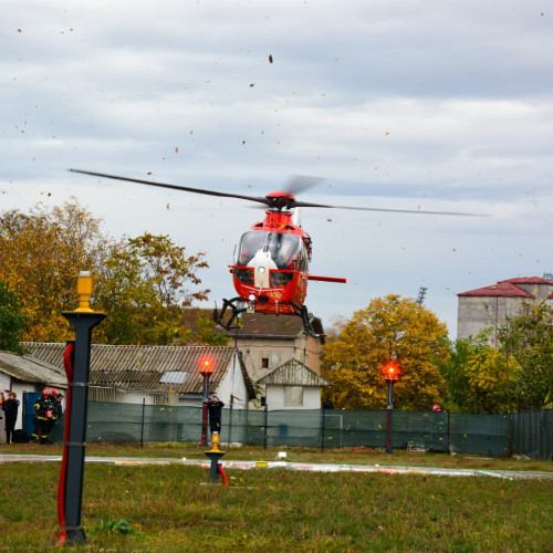 Elicopterul SMURD a intervenit pentru două cazuri grave la Botoșani