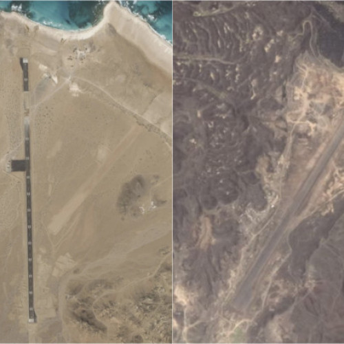 Un nou aerodrom militar se construiește pe o insulă din Marea Roșie lângă Yemen