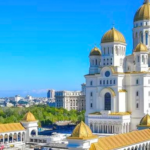 Moment istoric: sfințirea picturii Catedralei Naționale din România