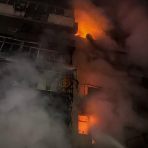 Atac cu drone în Kiev: trei morți și zeci de răniți, inclusiv copii