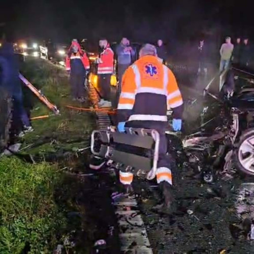 Accident rutier cu victime la ieșirea din Reșița pe DN 58B