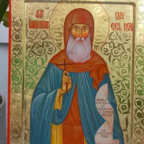 Racla cu moaștele Sfântului Ioan Iacob la pelerinajul de Sfântul Dimitrie cel Nou din București