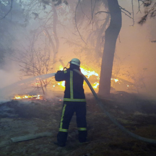 Incendiile din Ucraina din 2024, alimentate de război și amenințări cu dronele