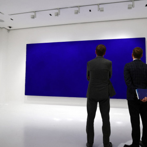 Tablou de Yves Klein vândut la Paris pentru 18,4 milioane de euro, un record în Franța